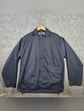 Tillman Onyx 9060 WeldingJacket Mens Large Black FRFlame Resistant Cotton